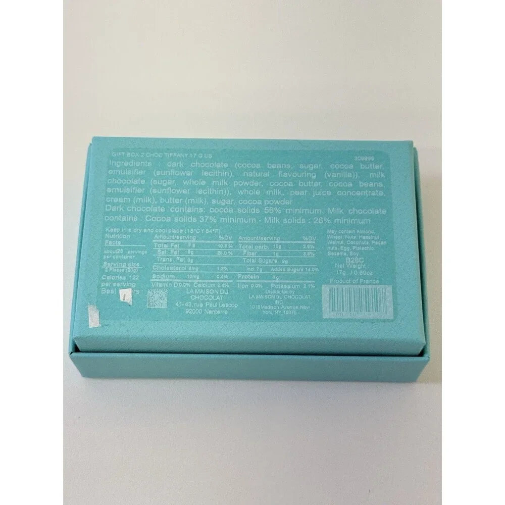 Tiffany & Co. Chocolate Presentation Box Gift Box
